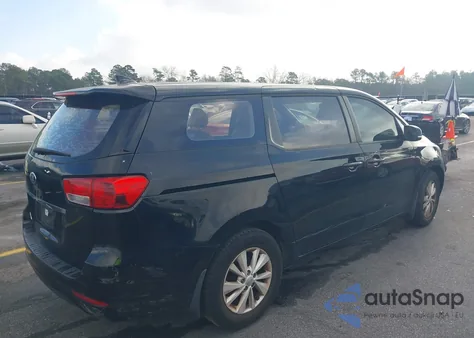 2017 Kia Sedona L from USA, damaged, VIN KNDMA5C10H6269849